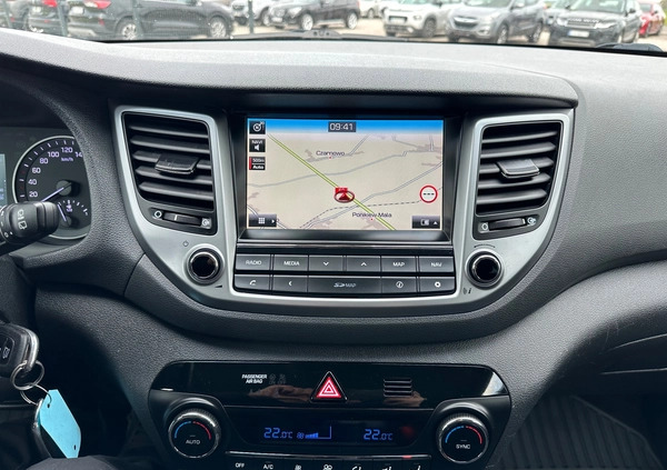 Hyundai Tucson cena 75900 przebieg: 149000, rok produkcji 2018 z Glinojeck małe 497